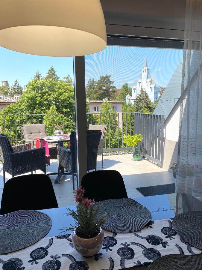 Atrium Apartman Heviz Mit Panoramaterrasse Und Tiefgarage מראה חיצוני תמונה